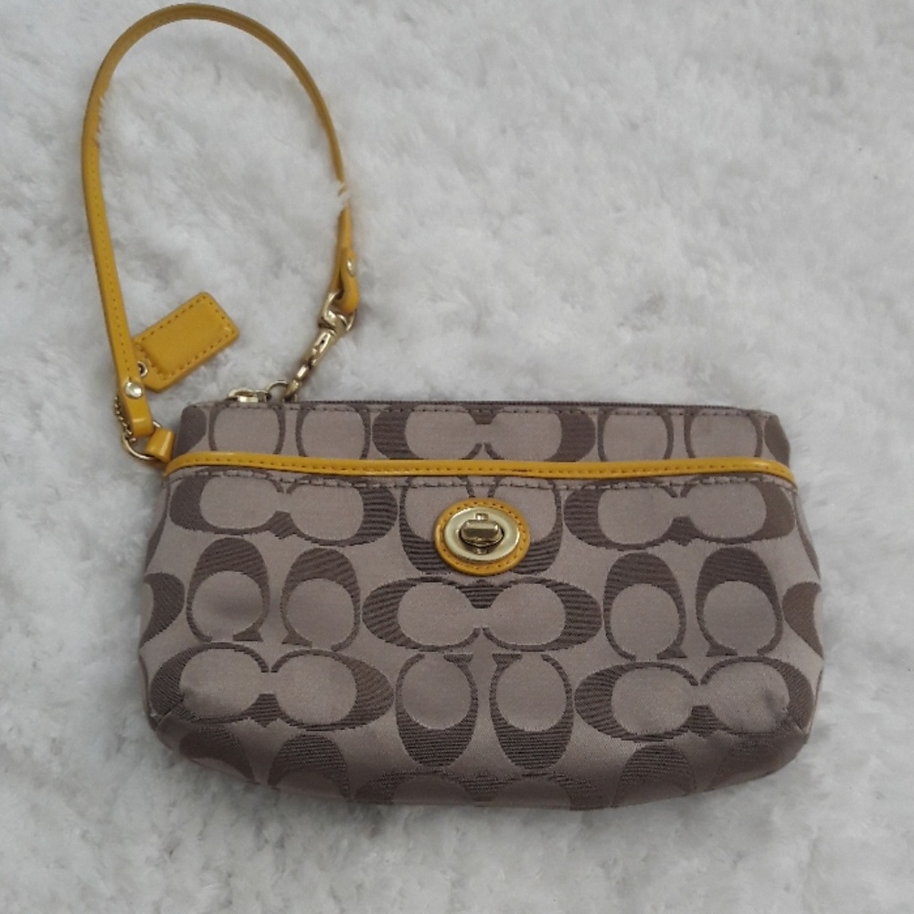 COACH wristlet